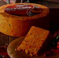 Lovely cheese with a hint of fire