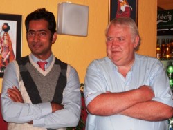Hussain Azhar and George Marshall.JPG