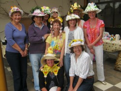 Beautiful bonnets with beautiful birds under them.  It could be YOU