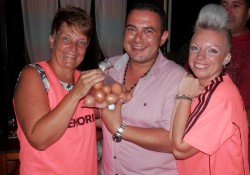 Mo, Mustafa and Kelly with eggs forum.JPG