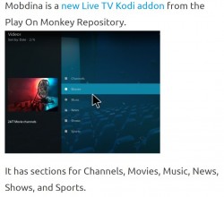 Similar to Mobdro