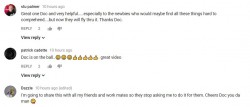 Video comments