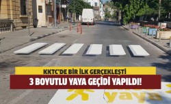 TRNC's first 3-boyutlu crossing